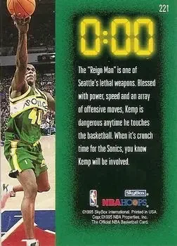 Back of Shawn Kemp