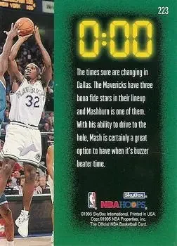 Back of Jamal Mashburn