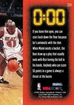 Back of Glen Rice