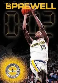 1995-96 Hoops #226 Latrell Sprewell