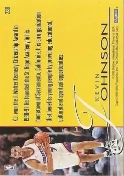 Back of Kevin Johnson