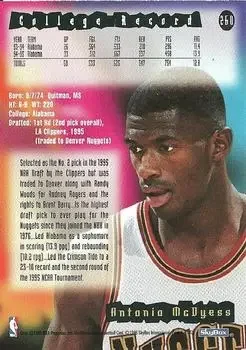Back of Antonio McDyess