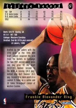 Back of Frankie King