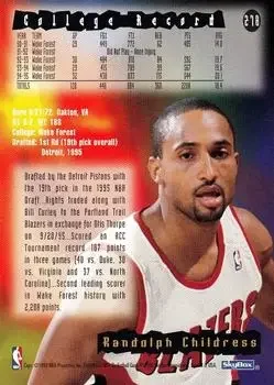 Back of Randolph Childress