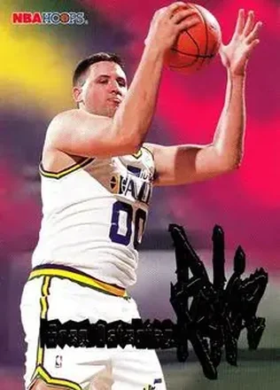 1995-96 Hoops #287 Greg Ostertag