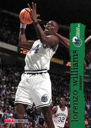 1995-96 Hoops #300 Lorenzo Williams