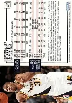 Back of Antonio Davis