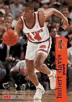 1995-96 Hoops #317 Hubert Davis
