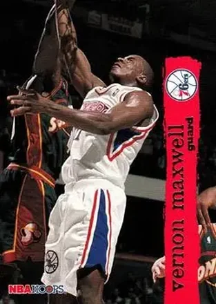 1995-96 Hoops #322 Vernon Maxwell