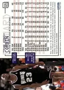 Back of Tyrone Corbin