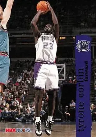 1995-96 Hoops #325 Tyrone Corbin