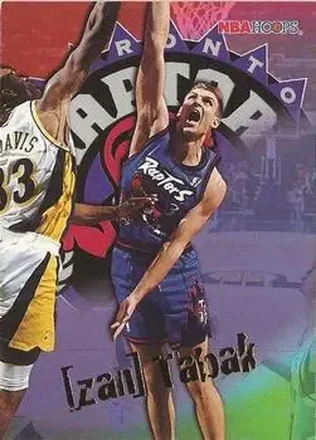 1995-96 Hoops #348 Žan Tabak