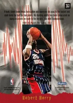 Back of Robert Horry