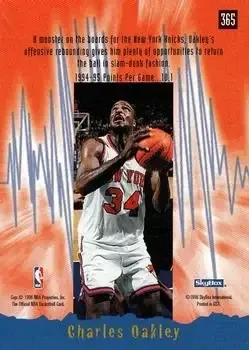 Back of Charles Oakley