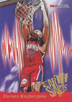 1995-96 Hoops #368 Clarence Weatherspoon