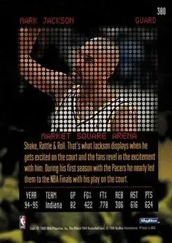 Back of Mark Jackson