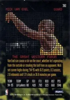 Back of Nick Van Exel