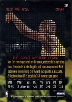 Back of Nick Van Exel