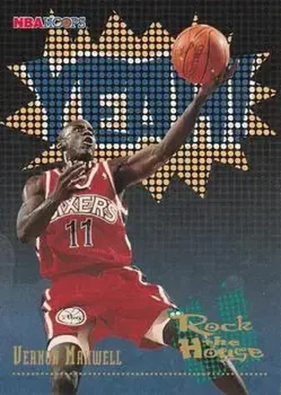 1995-96 Hoops #384 Vernon Maxwell