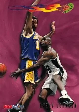 1995-96 Hoops #396 Avery Johnson