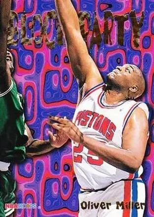 1995-96 Hoops #1 Block Party Oliver Miller
