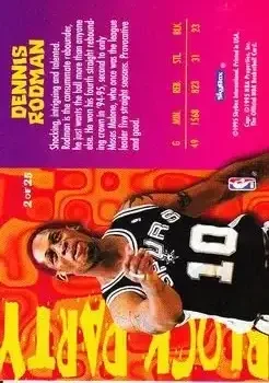 Back of Dennis Rodman