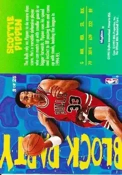 Back of Scottie Pippen