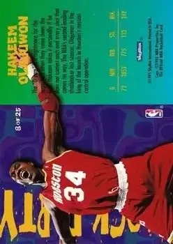 Back of Hakeem Olajuwon