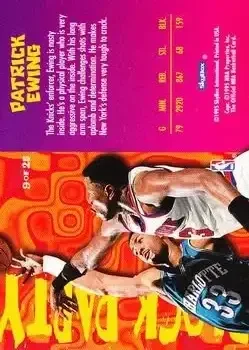 Back of Patrick Ewing
