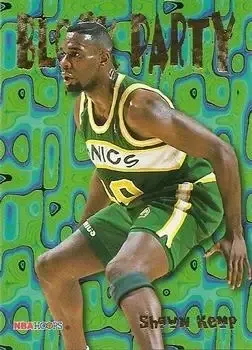 1995-96 Hoops #10 Block Party Shawn Kemp