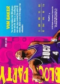 Back of Vin Baker