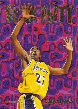 1995-96 Hoops #15 Block Party Eddie Jones