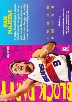 Back of Dan Majerle