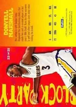 Back of Donyell Marshall