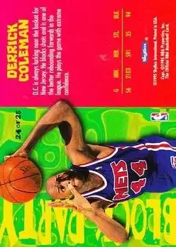 Back of Derrick Coleman