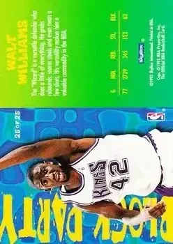 Back of Walt Williams