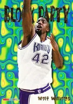 1995-96 Hoops #25 Block Party Walt Williams