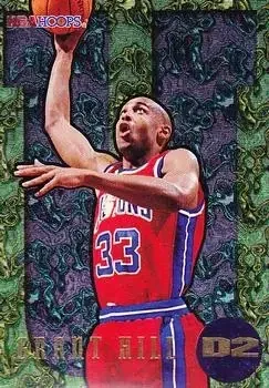 1995-96 Hoops #D2 Grant Hill Dunks Grant Hill