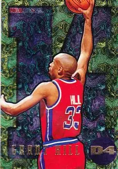 1995-96 Hoops #D4 Grant Hill Dunks Grant Hill