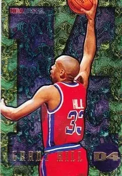 1995-96 Hoops #D4 Grant Hill Dunks Grant Hill