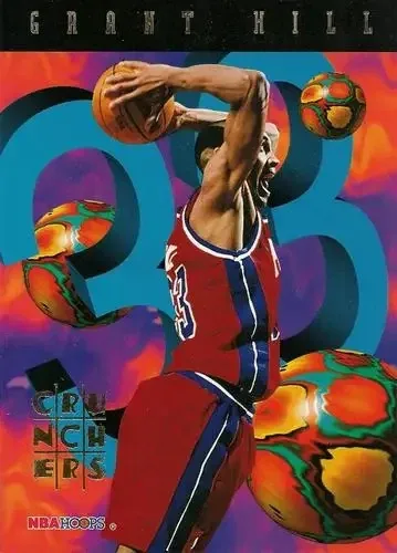 1995-96 Hoops #3 Grant Hill Number Crunchers Grant Hill