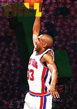 1995-96 Hoops #S2 Grant Hill Slams Grant Hill