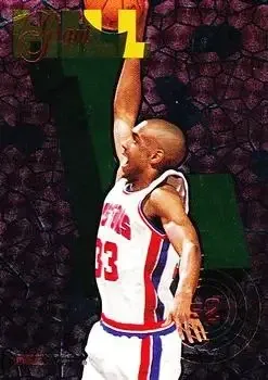 1995-96 Hoops #S2 Grant Hill Slams Grant Hill