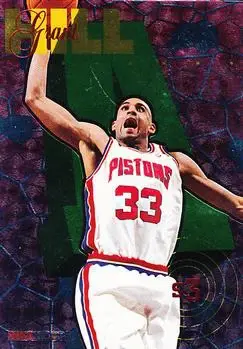1995-96 Hoops #S3 Grant Hill Slams Grant Hill