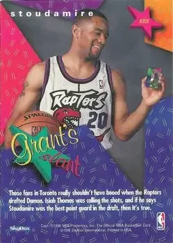 Back of Damon Stoudamire