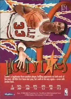 Back of Scottie Pippen
