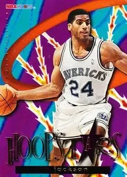1995-96 Hoops #HS2 Hoopstars Jim Jackson