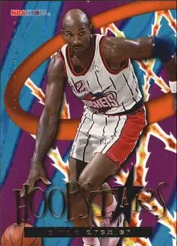 1995-96 Hoops #HS4 Hoopstars Clyde Drexler