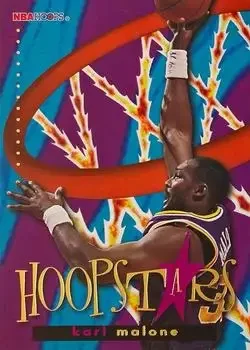 1995-96 Hoops #HS10 Hoopstars Karl Malone