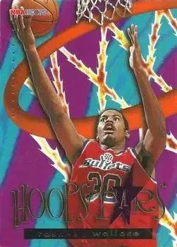 1995-96 Hoops #HS12 Hoopstars Rasheed Wallace
